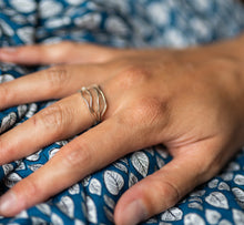 Charger l'image dans la galerie, Bague .: Vagues n°1