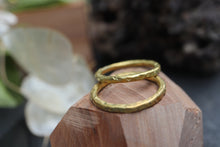 Charger l'image dans la galerie, Bague Laiton épaisse .: Brindille n°4
